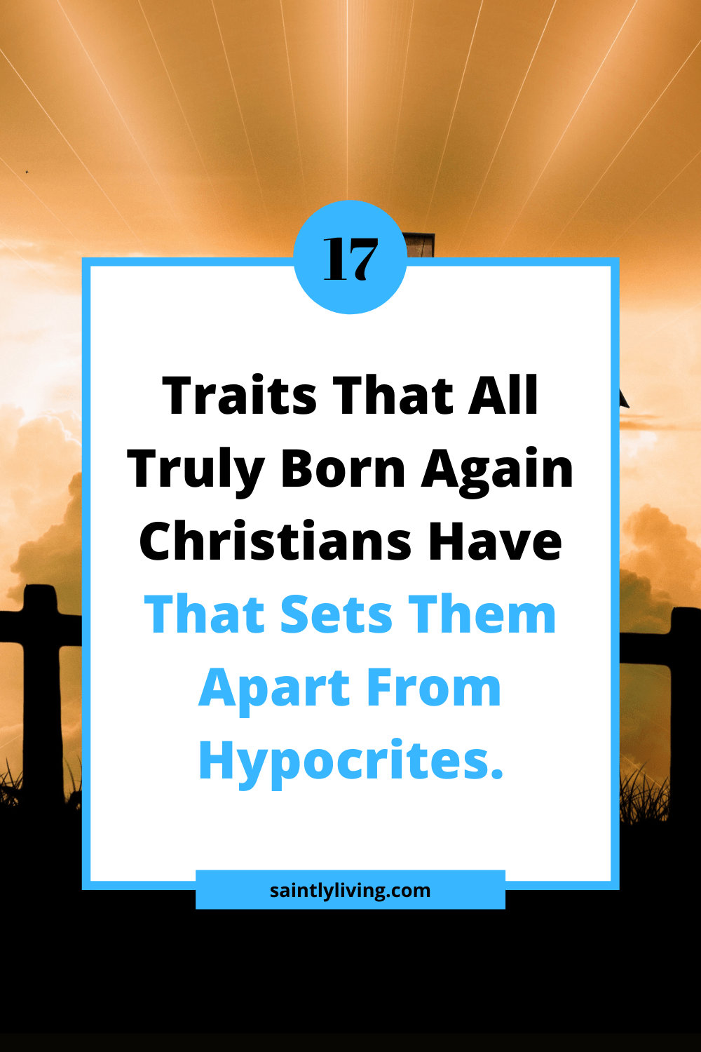  traits of a born again Christian.