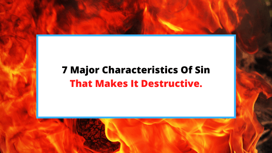 characteristics of of sin