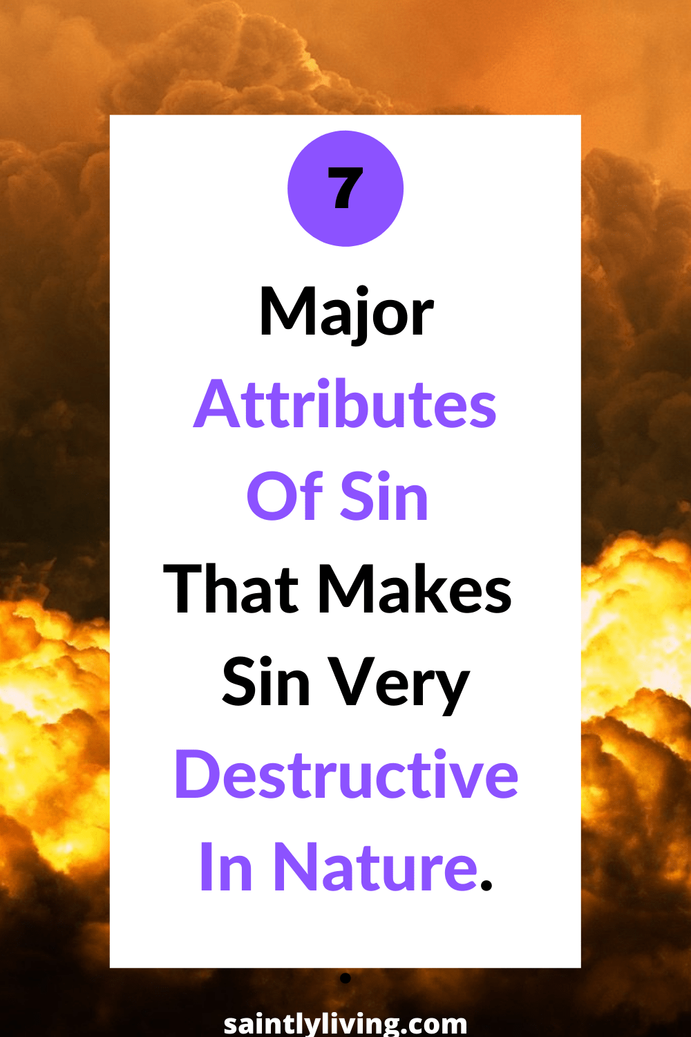 sin characteristics