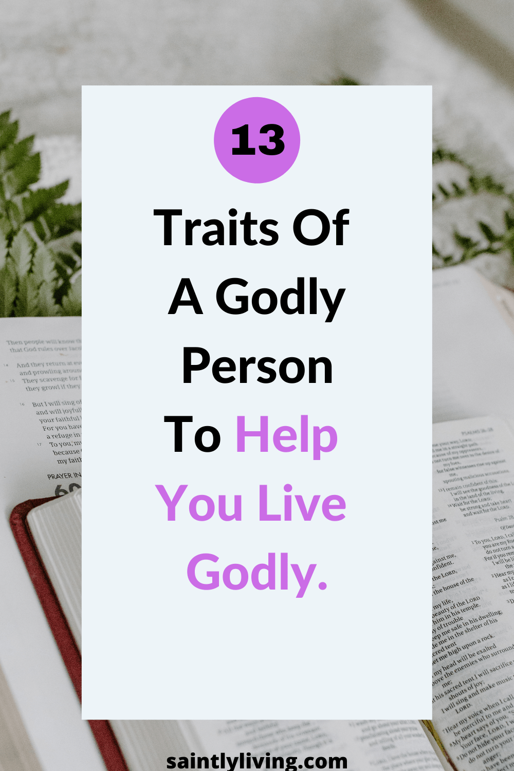 traits of a godly person