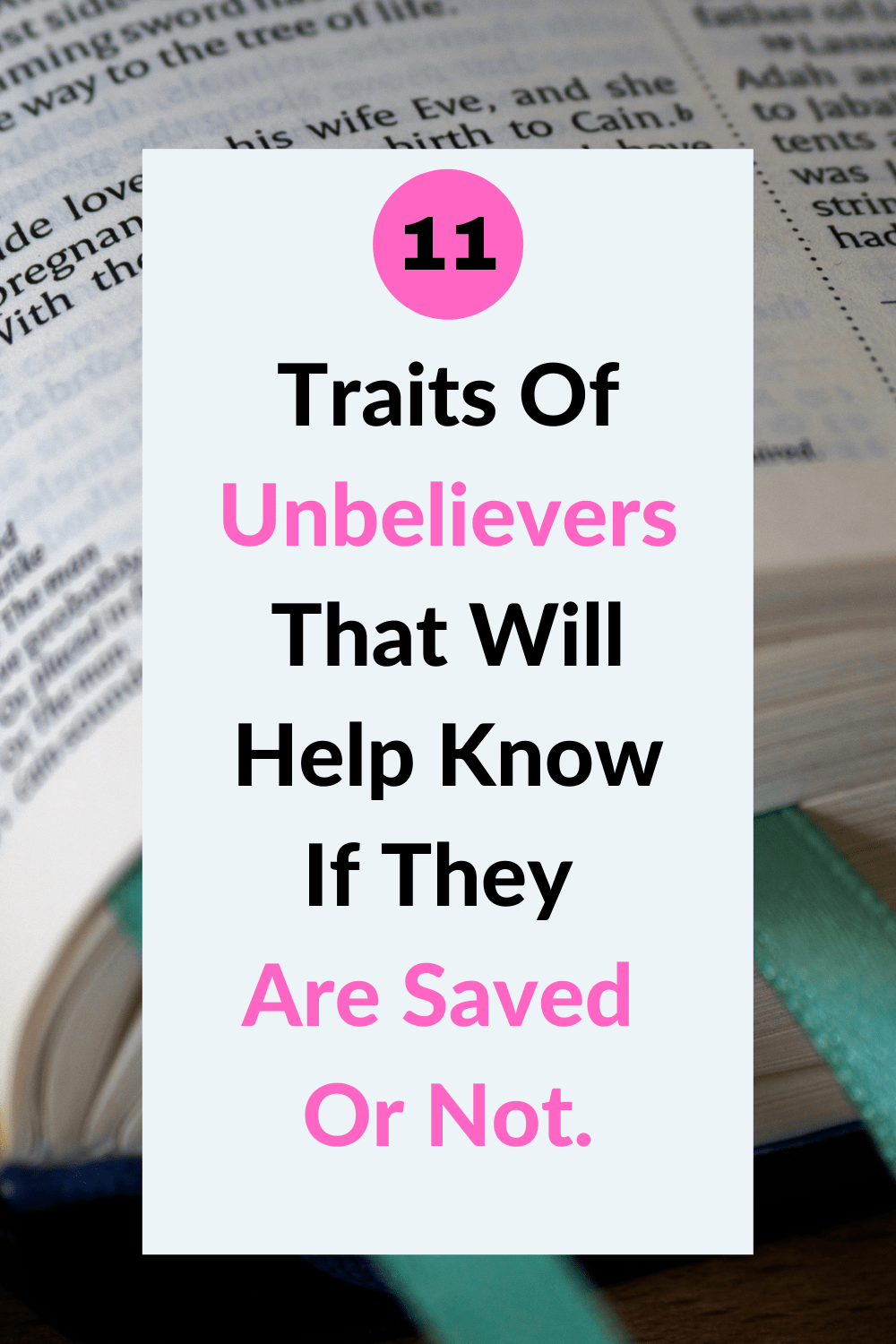 characteristics-of-unbelievers