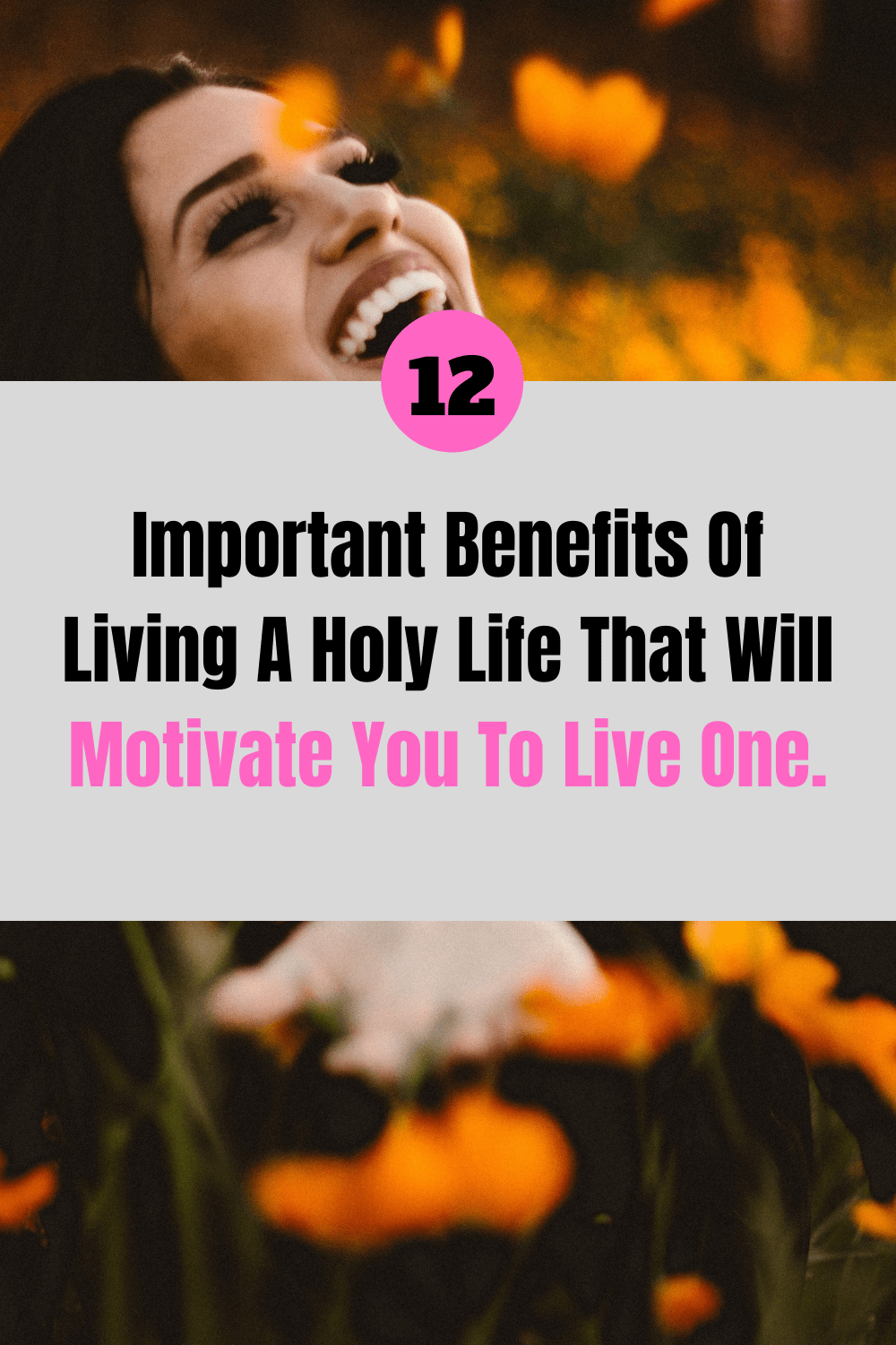 holy life benefits.