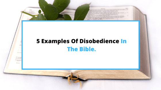 examples-of-disobedience-in-the-bible